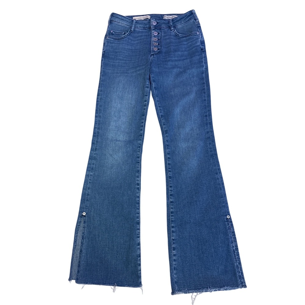 Pilcro and the Letterpress Anthropologie High Rise Skinny Bootcut Jeans, 27